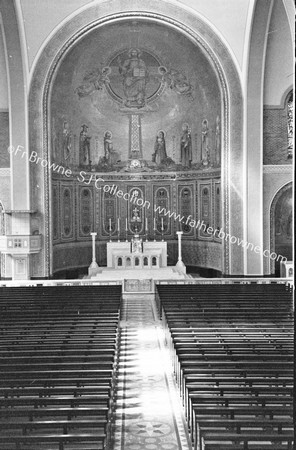 NEW CHURCH INTERIOR  NAVE